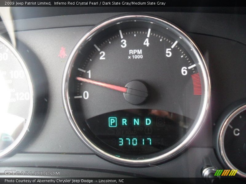 Inferno Red Crystal Pearl / Dark Slate Gray/Medium Slate Gray 2009 Jeep Patriot Limited