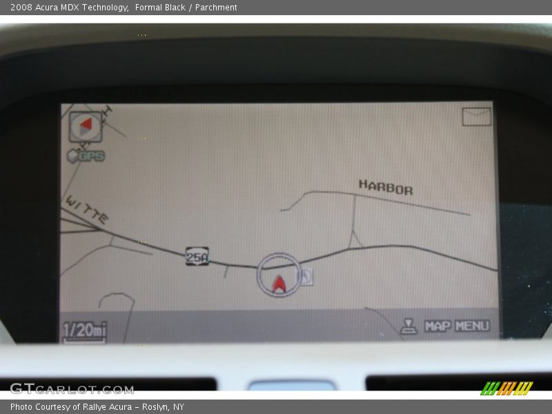Formal Black / Parchment 2008 Acura MDX Technology
