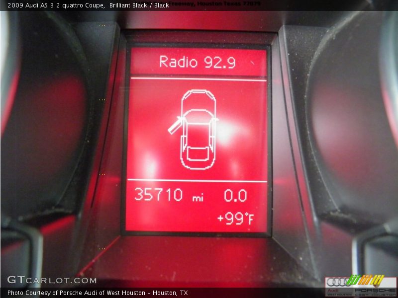 Brilliant Black / Black 2009 Audi A5 3.2 quattro Coupe