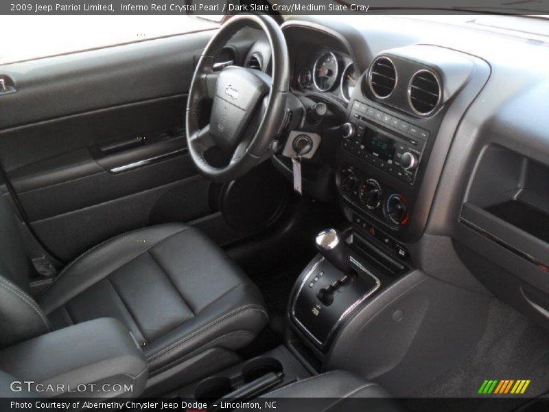 Inferno Red Crystal Pearl / Dark Slate Gray/Medium Slate Gray 2009 Jeep Patriot Limited