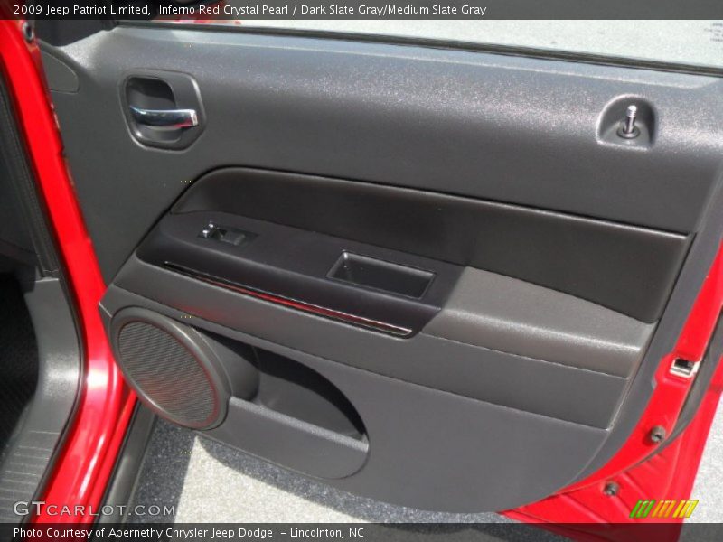 Inferno Red Crystal Pearl / Dark Slate Gray/Medium Slate Gray 2009 Jeep Patriot Limited