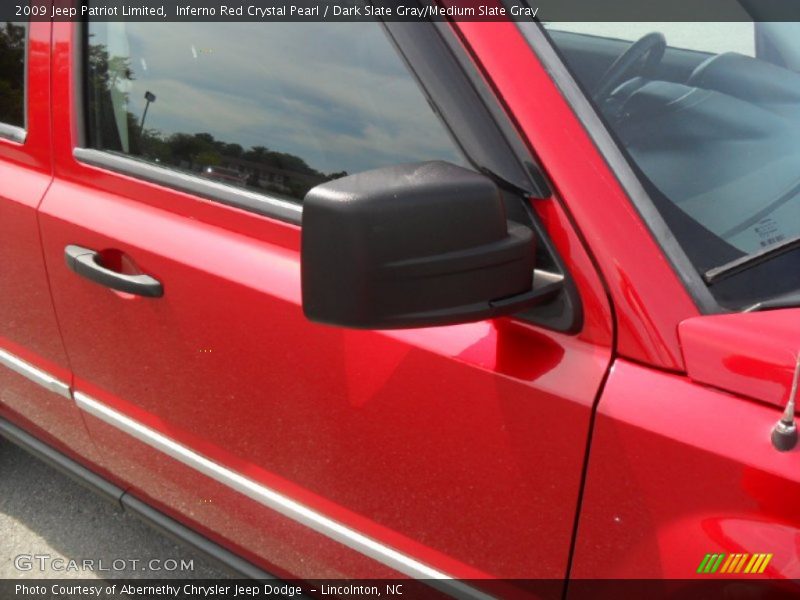 Inferno Red Crystal Pearl / Dark Slate Gray/Medium Slate Gray 2009 Jeep Patriot Limited