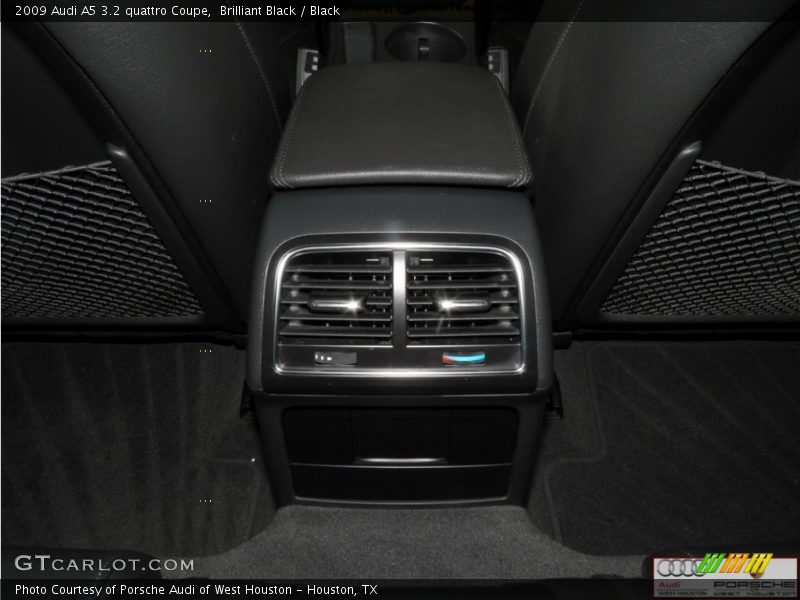 Brilliant Black / Black 2009 Audi A5 3.2 quattro Coupe