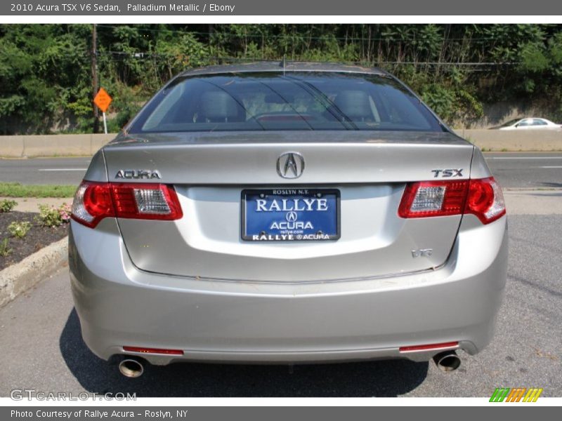 Palladium Metallic / Ebony 2010 Acura TSX V6 Sedan
