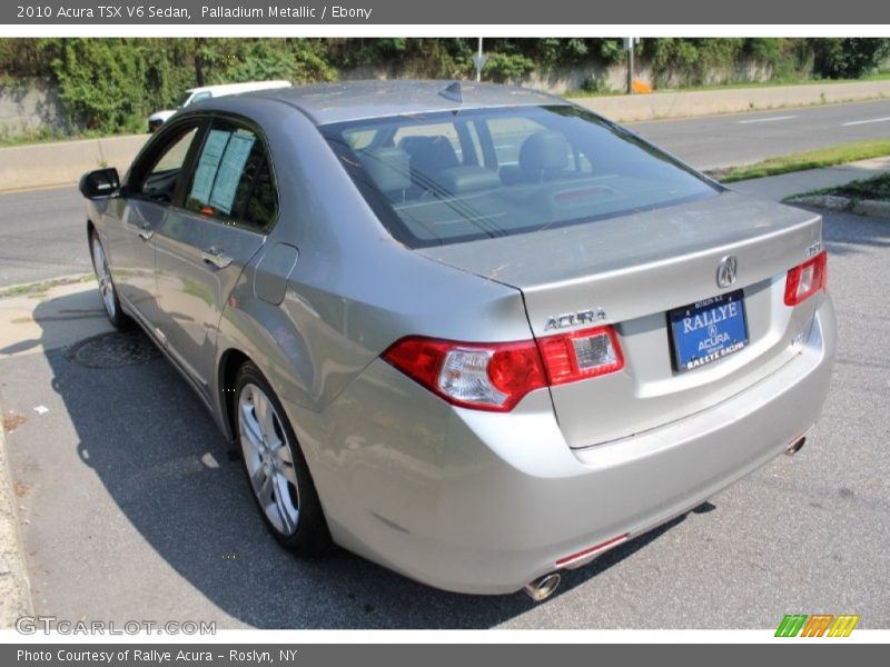 Palladium Metallic / Ebony 2010 Acura TSX V6 Sedan