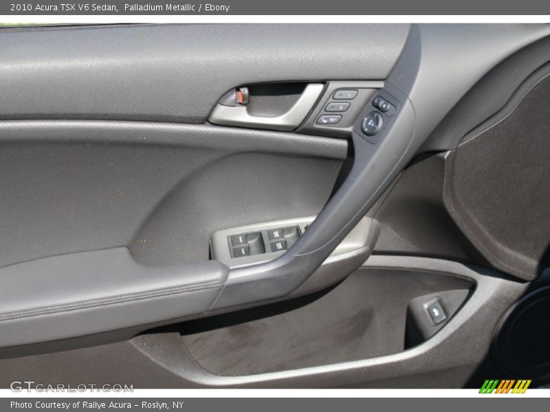 Palladium Metallic / Ebony 2010 Acura TSX V6 Sedan