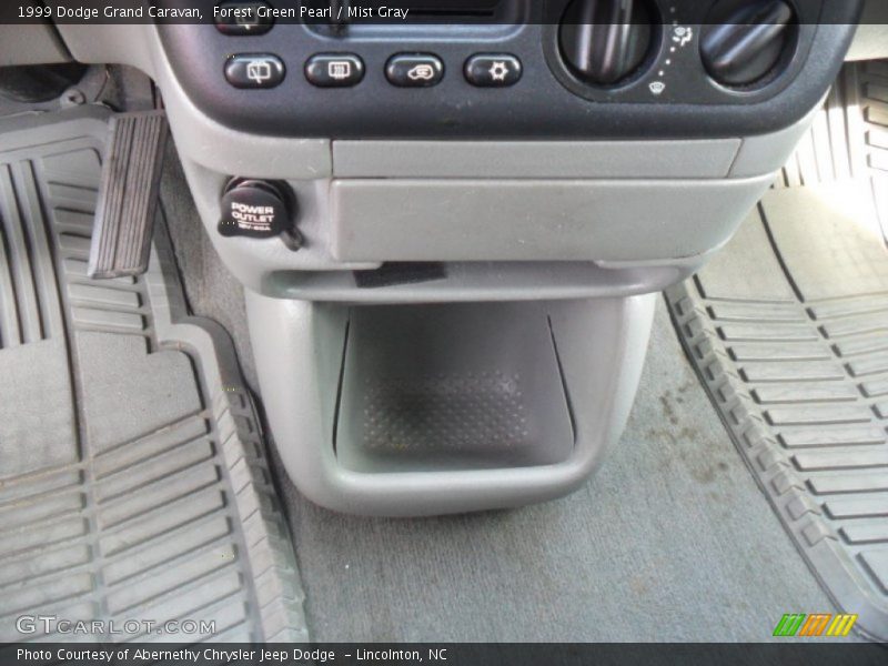 Forest Green Pearl / Mist Gray 1999 Dodge Grand Caravan