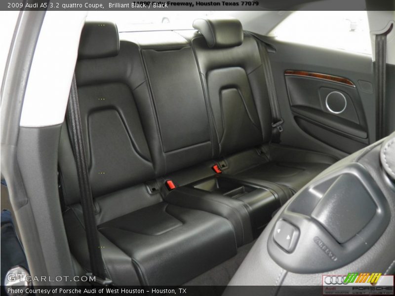 Brilliant Black / Black 2009 Audi A5 3.2 quattro Coupe