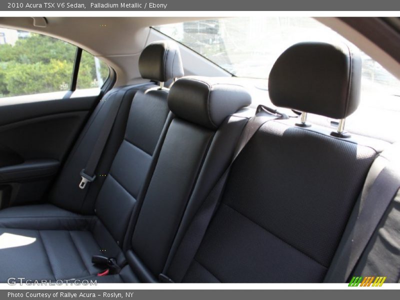 Palladium Metallic / Ebony 2010 Acura TSX V6 Sedan