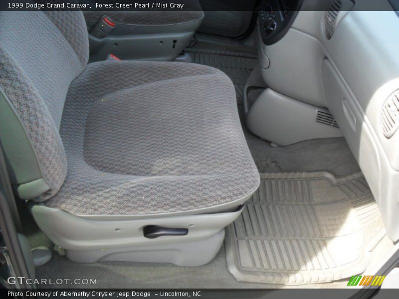 Forest Green Pearl / Mist Gray 1999 Dodge Grand Caravan