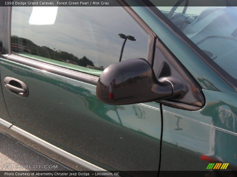 Forest Green Pearl / Mist Gray 1999 Dodge Grand Caravan