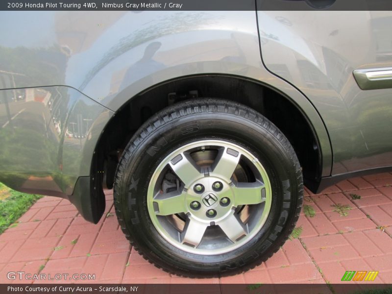 Nimbus Gray Metallic / Gray 2009 Honda Pilot Touring 4WD