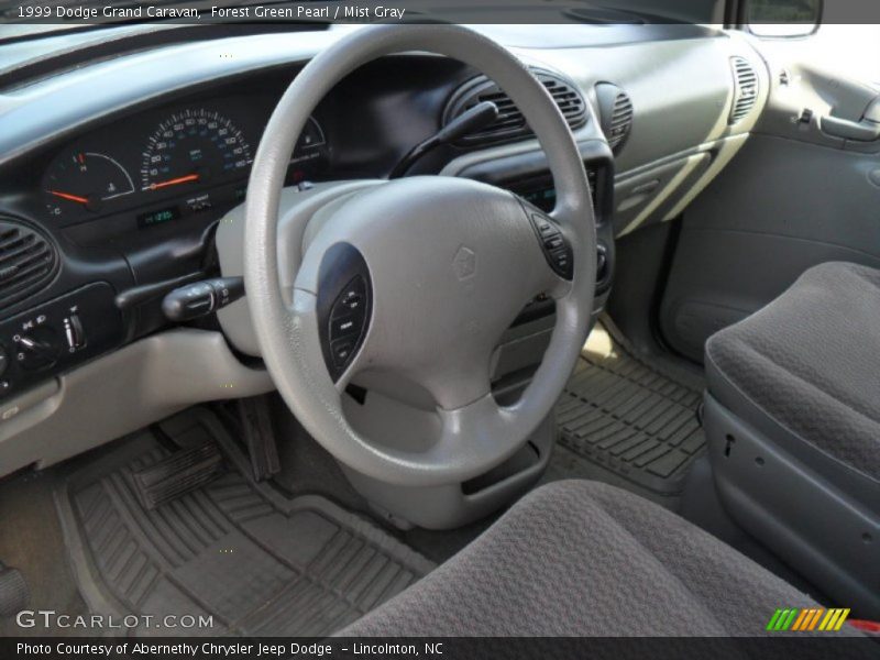 Mist Gray Interior - 1999 Grand Caravan  