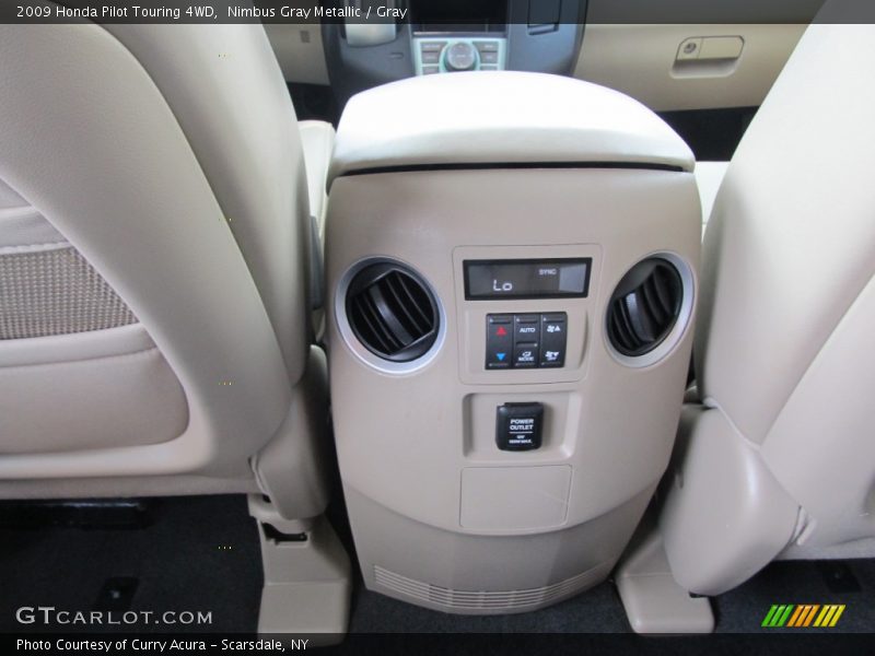 Nimbus Gray Metallic / Gray 2009 Honda Pilot Touring 4WD