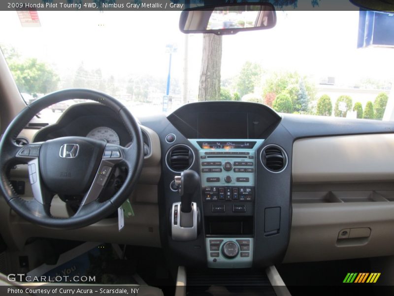 Nimbus Gray Metallic / Gray 2009 Honda Pilot Touring 4WD