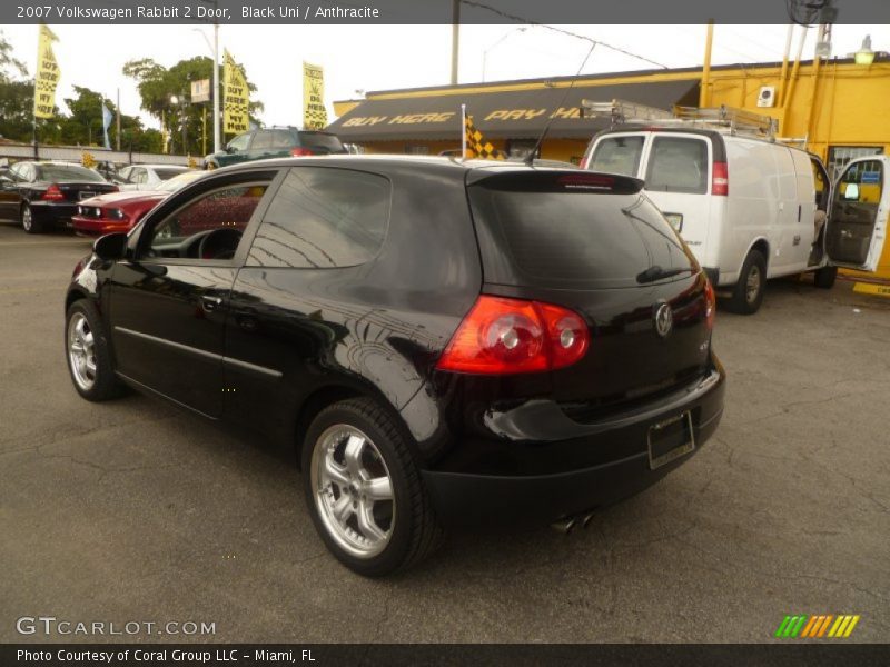 Black Uni / Anthracite 2007 Volkswagen Rabbit 2 Door