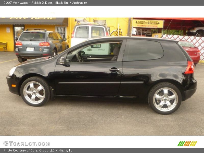 Black Uni / Anthracite 2007 Volkswagen Rabbit 2 Door