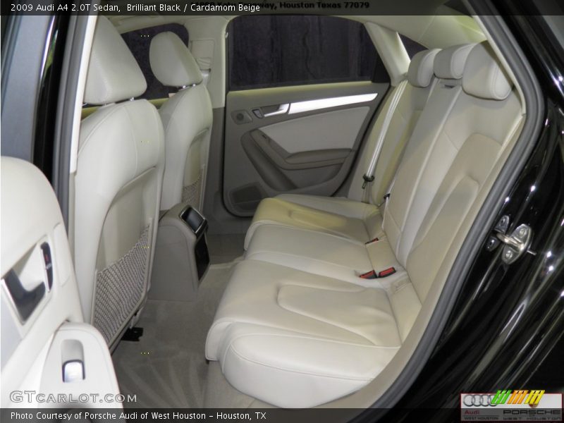 Brilliant Black / Cardamom Beige 2009 Audi A4 2.0T Sedan