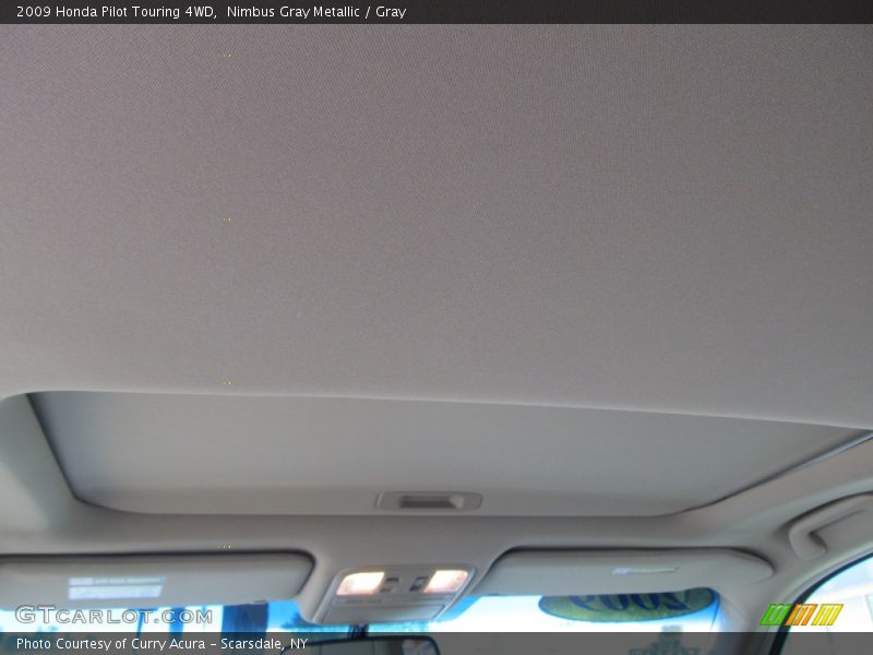 Nimbus Gray Metallic / Gray 2009 Honda Pilot Touring 4WD