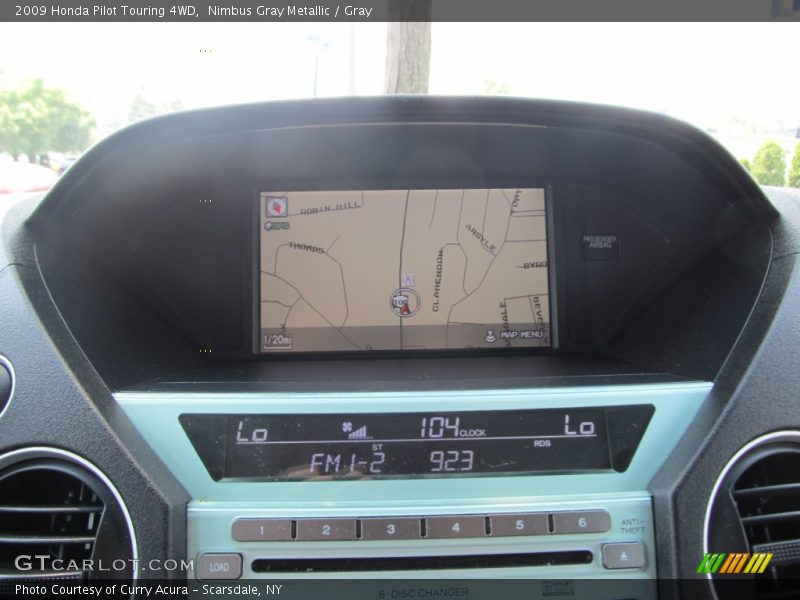 Nimbus Gray Metallic / Gray 2009 Honda Pilot Touring 4WD