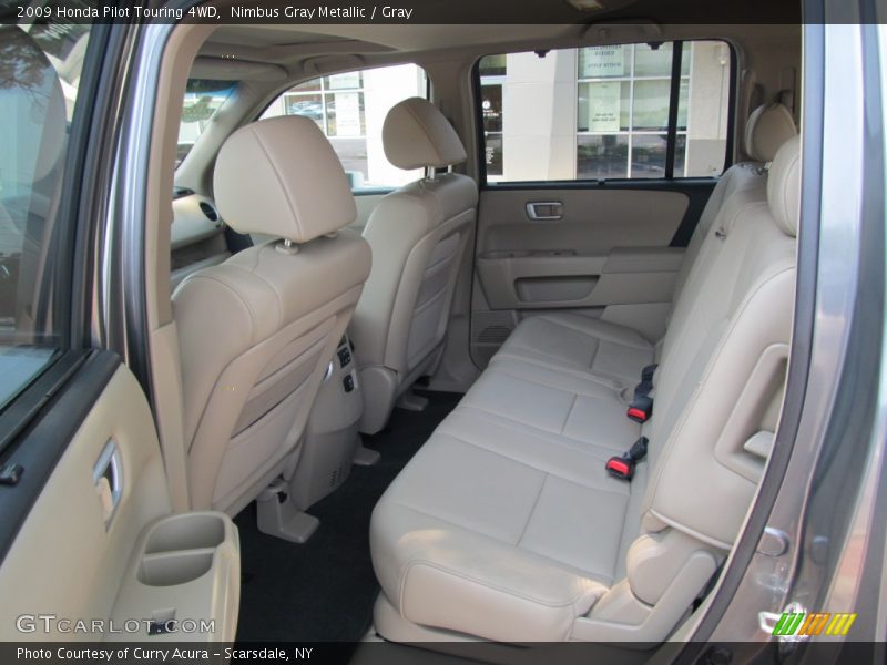 Nimbus Gray Metallic / Gray 2009 Honda Pilot Touring 4WD
