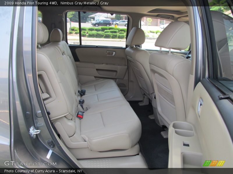 Nimbus Gray Metallic / Gray 2009 Honda Pilot Touring 4WD