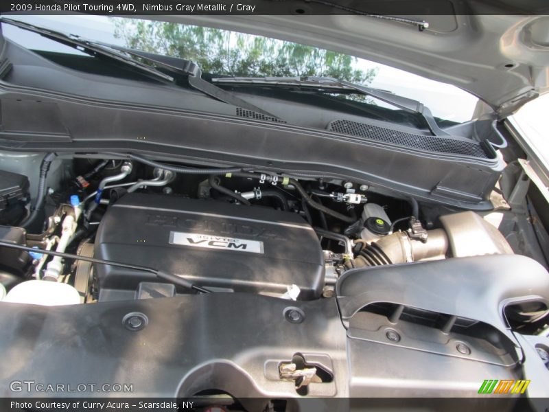 Nimbus Gray Metallic / Gray 2009 Honda Pilot Touring 4WD