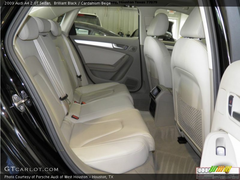 Brilliant Black / Cardamom Beige 2009 Audi A4 2.0T Sedan