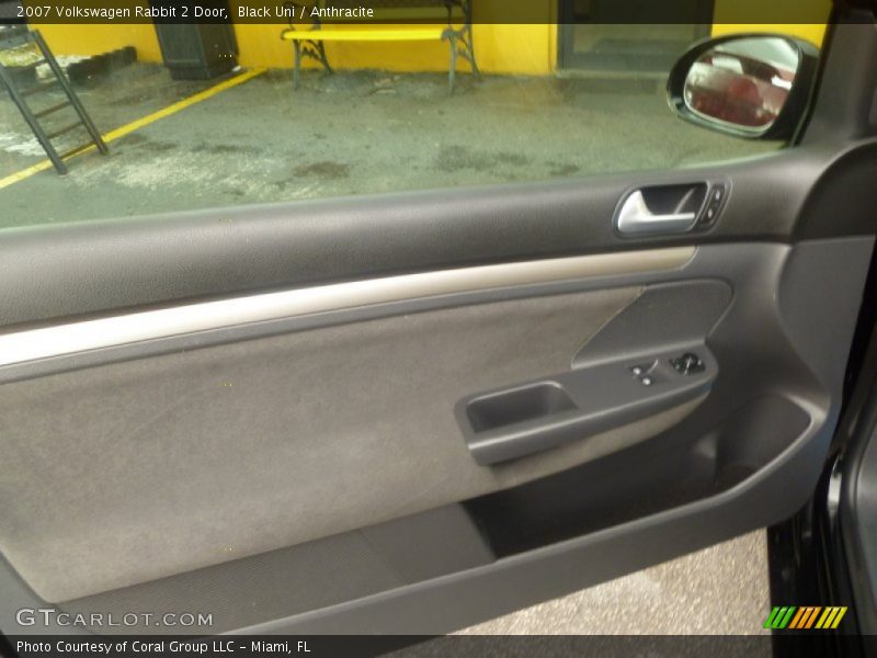 Black Uni / Anthracite 2007 Volkswagen Rabbit 2 Door