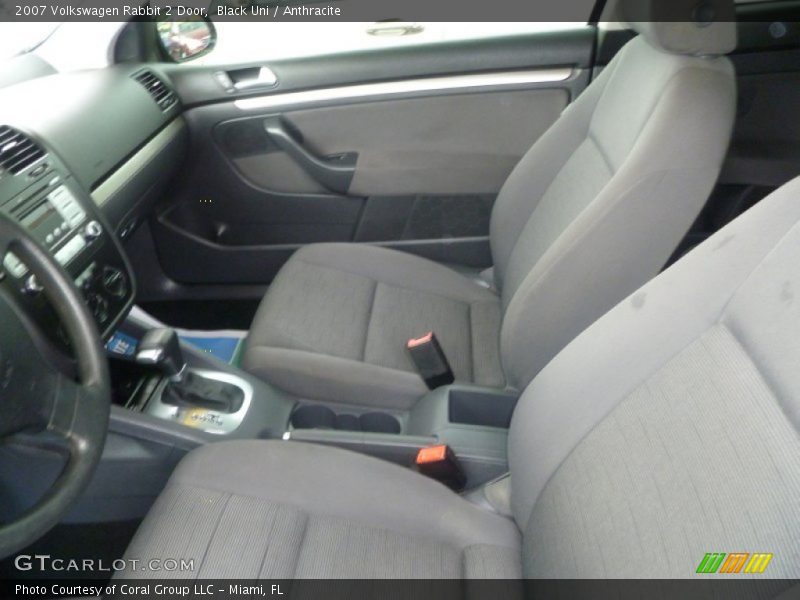 Black Uni / Anthracite 2007 Volkswagen Rabbit 2 Door