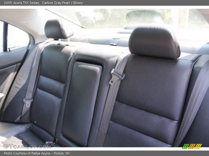 Carbon Gray Pearl / Ebony 2005 Acura TSX Sedan