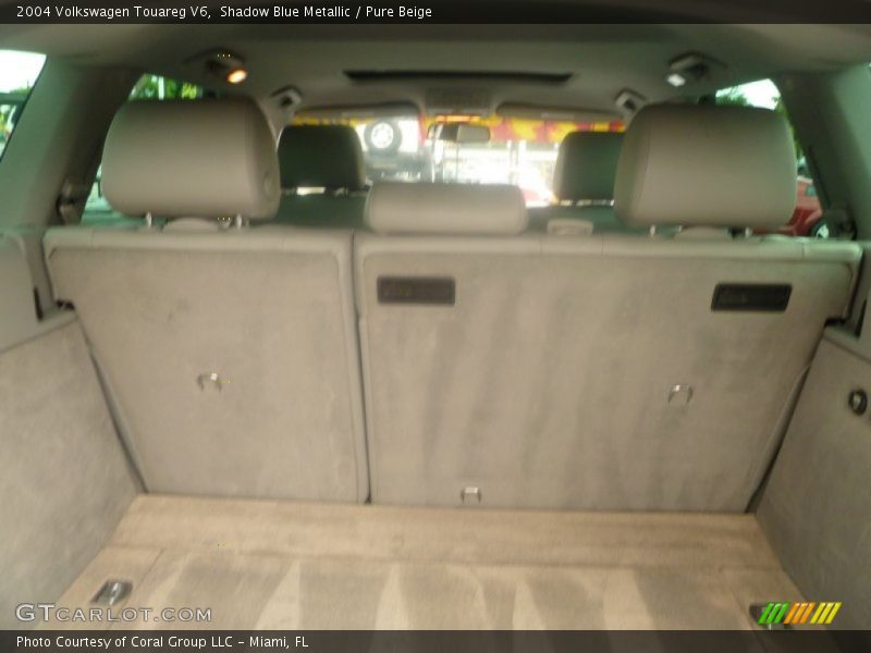 Shadow Blue Metallic / Pure Beige 2004 Volkswagen Touareg V6
