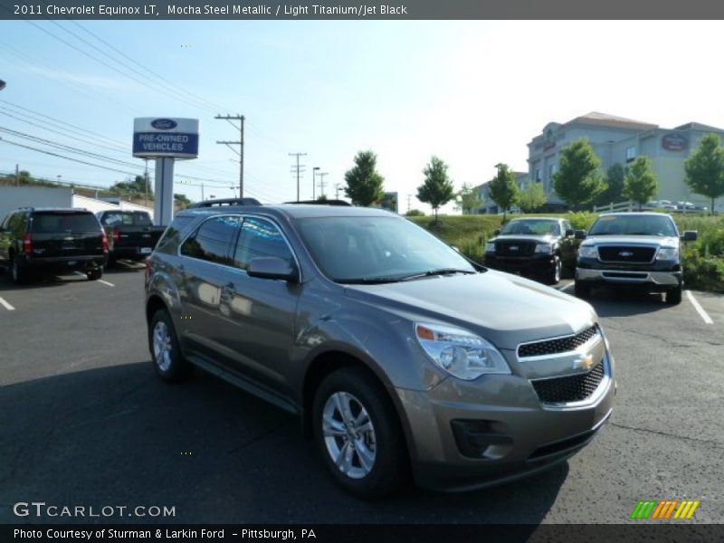 Mocha Steel Metallic / Light Titanium/Jet Black 2011 Chevrolet Equinox LT