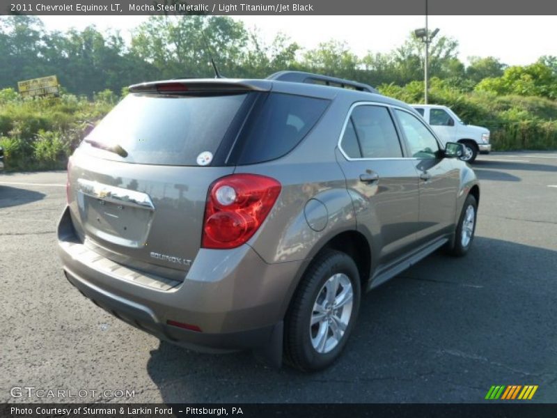 Mocha Steel Metallic / Light Titanium/Jet Black 2011 Chevrolet Equinox LT