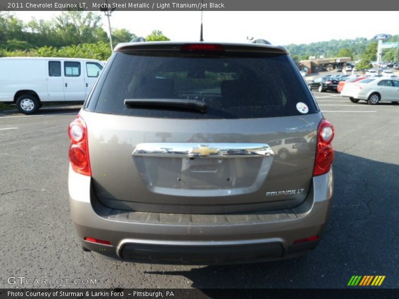 Mocha Steel Metallic / Light Titanium/Jet Black 2011 Chevrolet Equinox LT