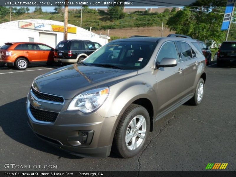 Mocha Steel Metallic / Light Titanium/Jet Black 2011 Chevrolet Equinox LT
