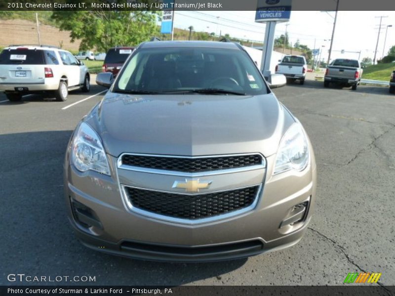 Mocha Steel Metallic / Light Titanium/Jet Black 2011 Chevrolet Equinox LT