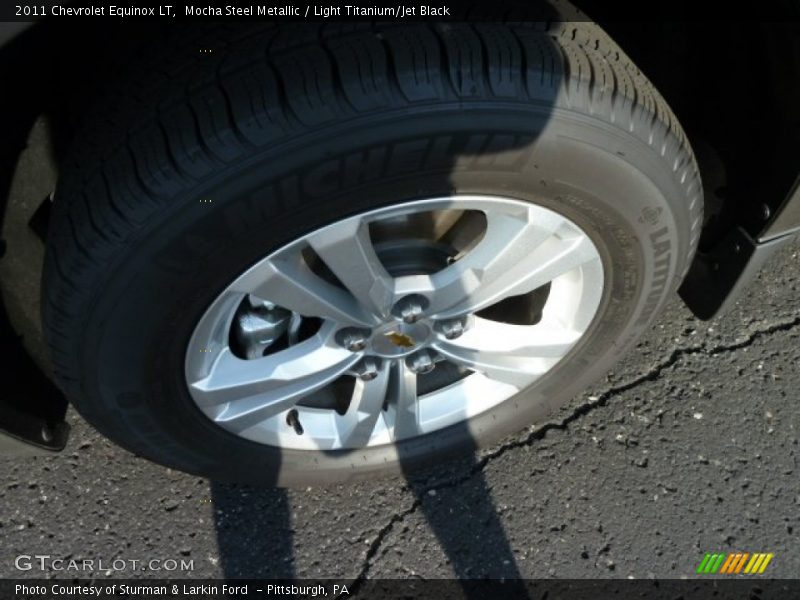 Mocha Steel Metallic / Light Titanium/Jet Black 2011 Chevrolet Equinox LT
