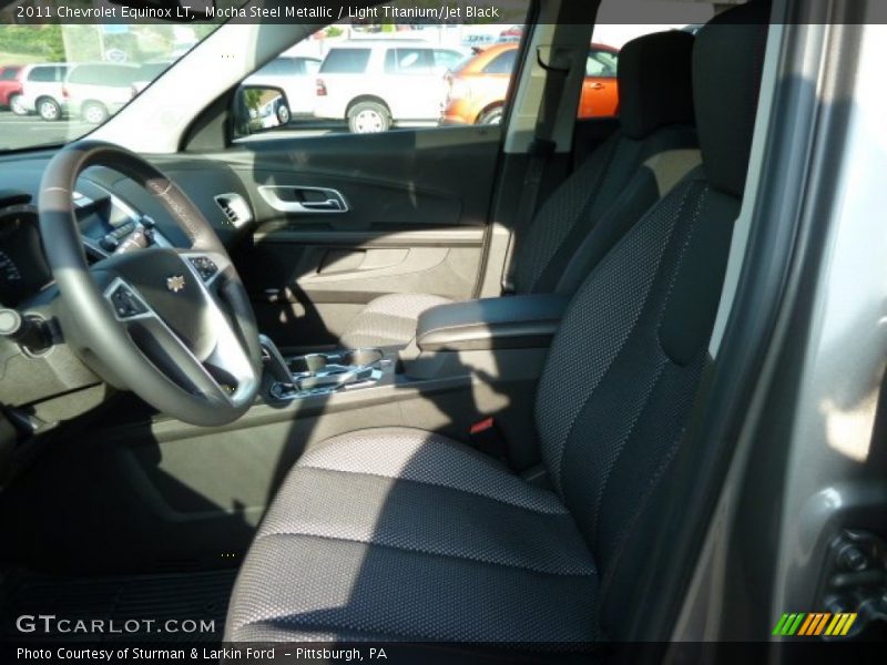 Mocha Steel Metallic / Light Titanium/Jet Black 2011 Chevrolet Equinox LT