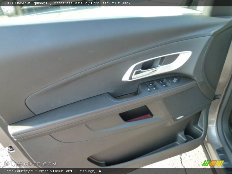 Mocha Steel Metallic / Light Titanium/Jet Black 2011 Chevrolet Equinox LT