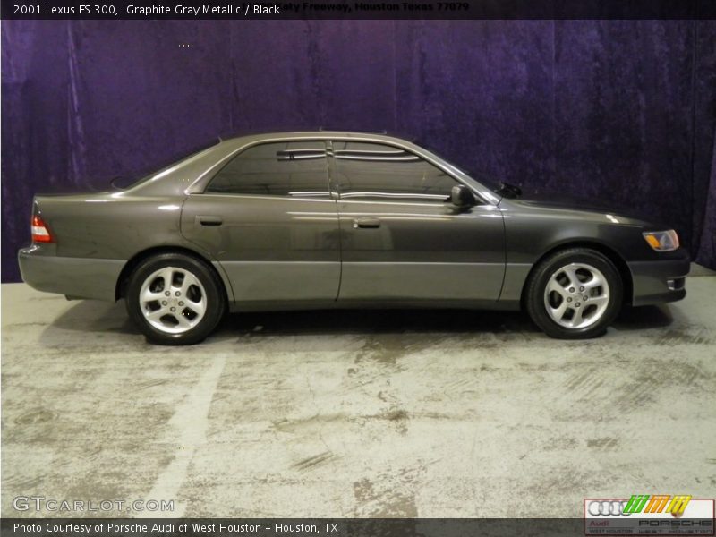 Graphite Gray Metallic / Black 2001 Lexus ES 300