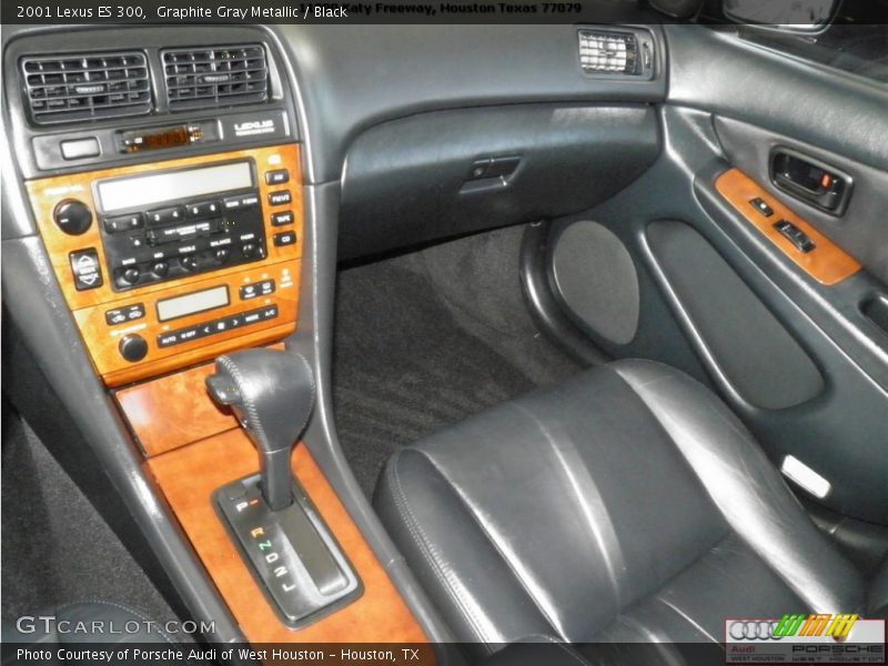 Graphite Gray Metallic / Black 2001 Lexus ES 300
