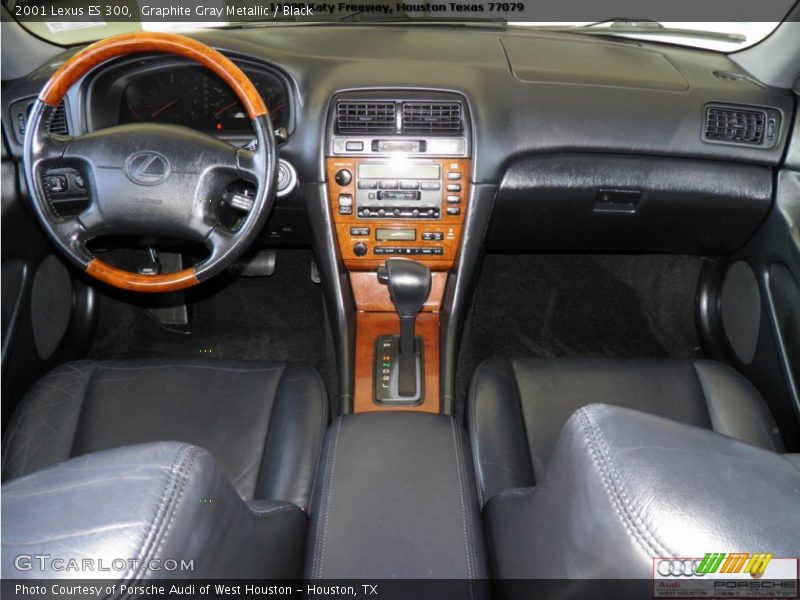 Graphite Gray Metallic / Black 2001 Lexus ES 300