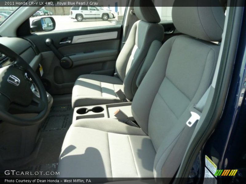  2011 CR-V LX 4WD Gray Interior