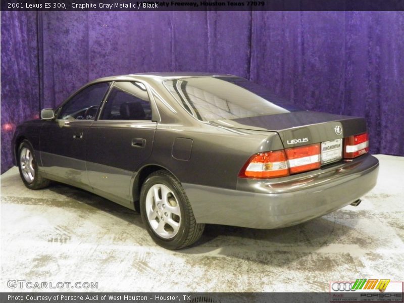Graphite Gray Metallic / Black 2001 Lexus ES 300
