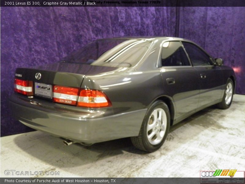 Graphite Gray Metallic / Black 2001 Lexus ES 300