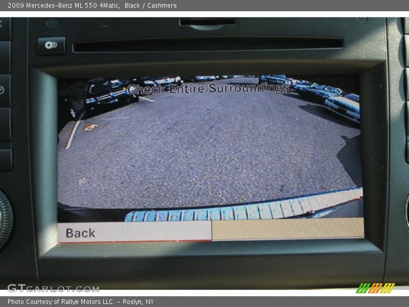 Black / Cashmere 2009 Mercedes-Benz ML 550 4Matic