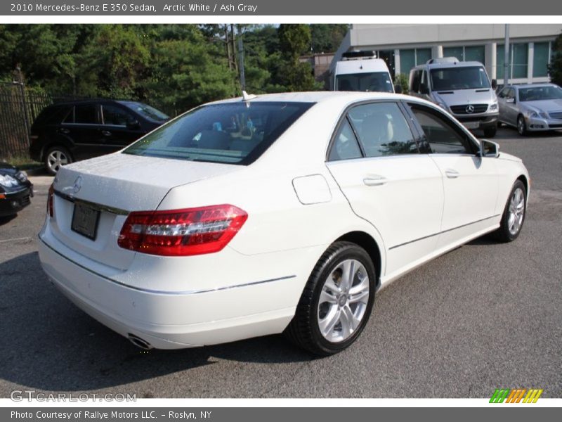 Arctic White / Ash Gray 2010 Mercedes-Benz E 350 Sedan