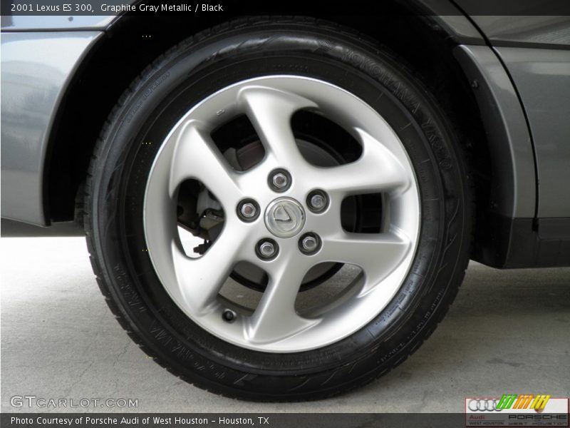 Graphite Gray Metallic / Black 2001 Lexus ES 300