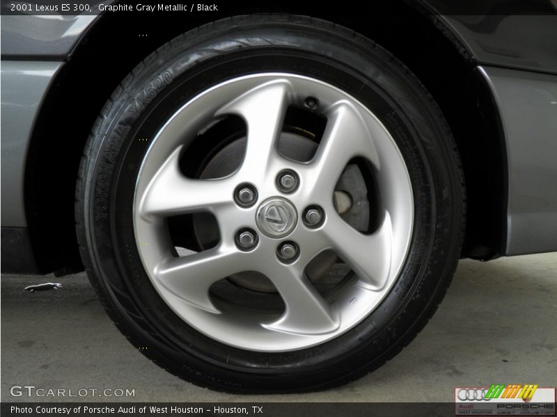 Graphite Gray Metallic / Black 2001 Lexus ES 300